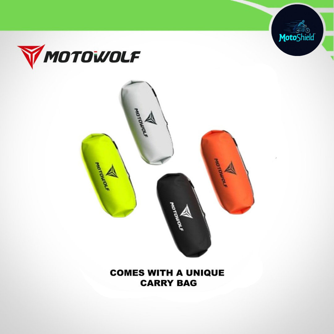 MOTOWOLF V3 & V3B Raincoat Jacket & Pants (With Shoe Cover & Carrying Pouch for Rain Coat)