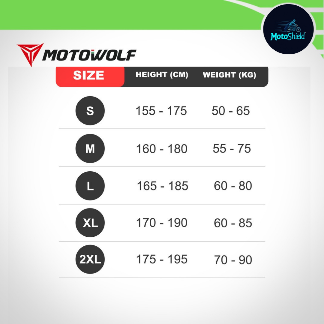 MOTOWOLF V3 & V3B Raincoat Jacket & Pants (With Shoe Cover & Carrying Pouch for Rain Coat)